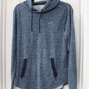 Hollister Blue Pullover wih Hood